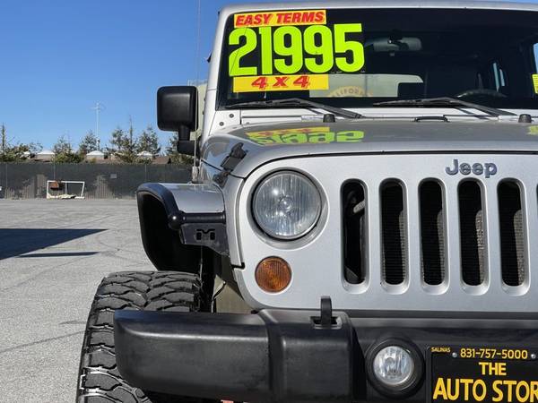 2010 Jeep Wrangler Unlimited Sport suv Bright Silver Metallic - cars for sale in Salinas, CA – photo 9