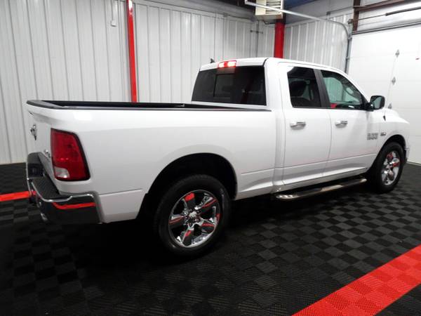 2018 RAM 1500 Big Horn 4WD Quad Cab pickup White - cars & trucks -... for sale in Branson West, MO – photo 5