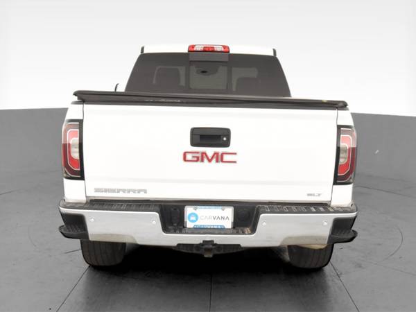 2016 GMC Sierra 1500 Crew Cab SLT Pickup 4D 5 3/4 ft pickup White -... for sale in Arlington, District Of Columbia – photo 9