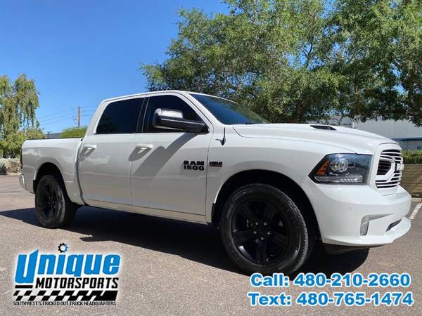 2018 DODGE RAM 1500 SPORT CREW CAB 4X4 HEMI UNIQUE TRUCKS - cars & for sale in Tempe, AZ – photo 8