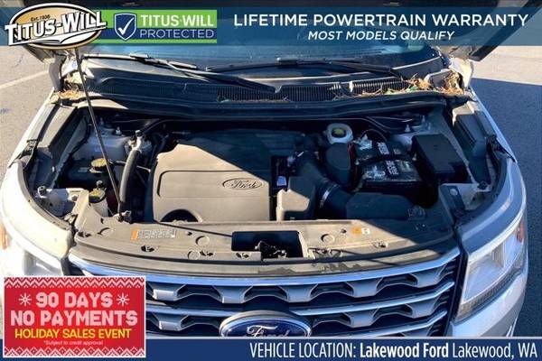 2017 Ford Explorer 4x4 4WD XLT SUV - cars & trucks - by dealer -... for sale in Lakewood, WA – photo 9