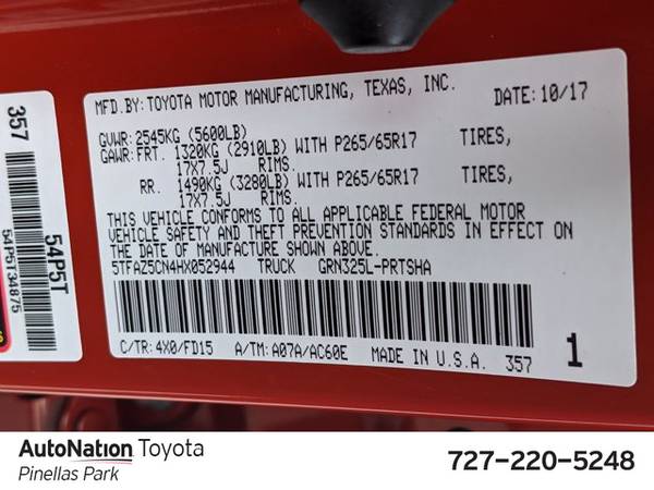 2017 Toyota Tacoma TRD Sport SKU:HX052944 Pickup - cars & trucks -... for sale in Pinellas Park, FL – photo 24