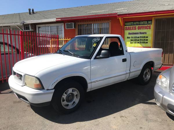 **SOLD**SOLD* 1998 GMC SONOMA PK, REG-CAB, SHORT-BED, 4 CYL, WHITE, for sale in Modesto, CA – photo 3