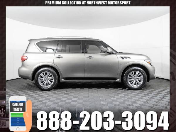 *SALE* 2017 *Infiniti QX80* AWD - cars & trucks - by dealer -... for sale in PUYALLUP, WA – photo 4