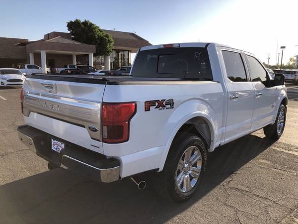 2019 Ford F-150 King Ranch Crew Cab 4WD White - - by for sale in Glendale, AZ – photo 3