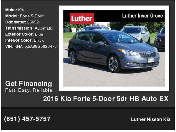 2016 Kia Forte 5-Door 5dr HB Auto EX for sale in Inver Grove Heights, MN