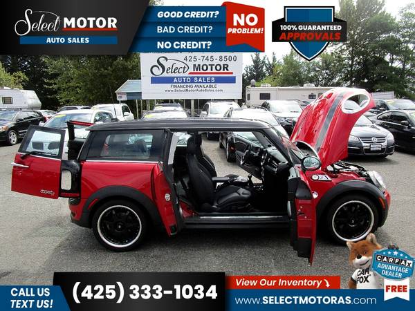 2008 Mini Cooper Clubman S 3dr 3 dr 3-dr Wagon FOR ONLY 147/mo! for sale in Lynnwood, WA – photo 10