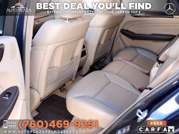 2015 Mercedes-Benz ML 350 with Service Records, Low Miles - cars & for sale in Palm Desert , CA – photo 12