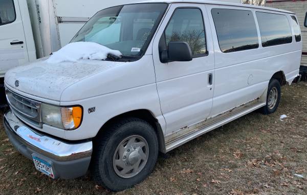 2002 Ford E350 Cargo Van - cars & trucks - by dealer - vehicle... for sale in Cambridge, MN – photo 3