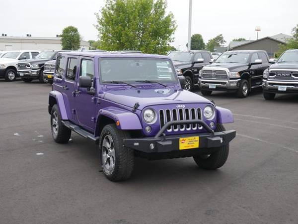 2017 Jeep Wrangler Unlimited Sahara for sale in Cambridge, MN – photo 2