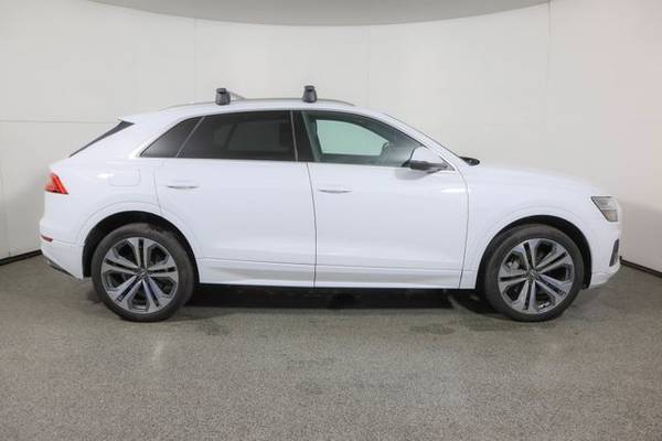 2019 Audi Q8, Glacier White Metallic - - by dealer for sale in Wall, NJ – photo 6