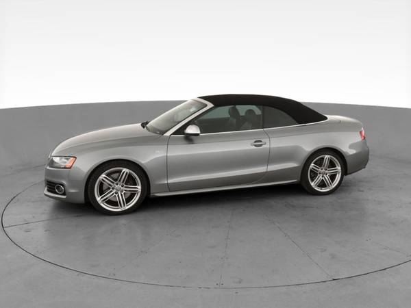 2010 Audi S5 3.0T Quattro Cabriolet 2D Convertible Gray - FINANCE -... for sale in Baltimore, MD – photo 4