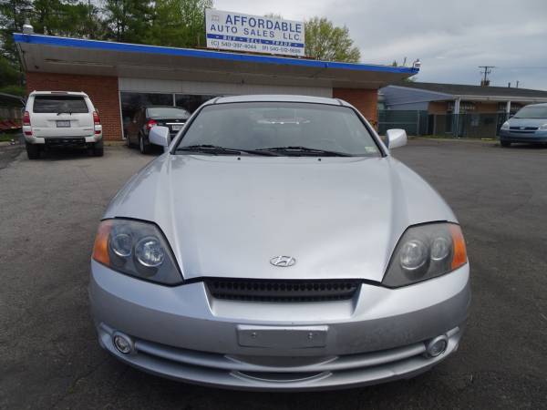2003 Hyundai Tiburon V6 GT, Low Mileage 90 Days Warranty - cars & for sale in Roanoke, VA – photo 2