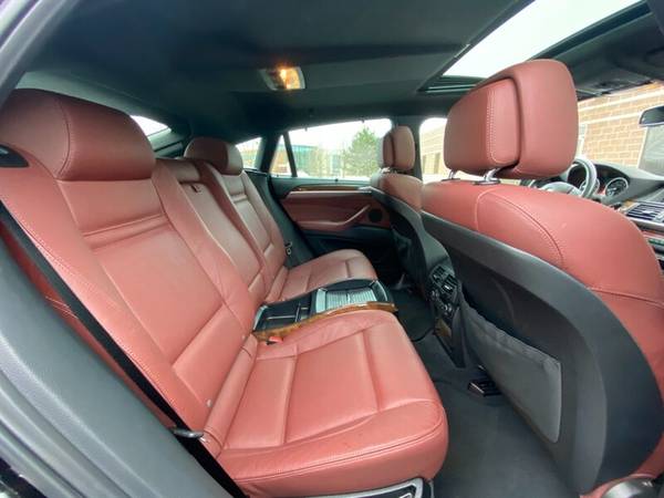 2012 BMW X6 xDrive35i: 1 Owner Black & GORGEOUS Red Leather Inter for sale in Madison, WI – photo 19