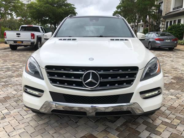 2013 Mercedes ML350 Pearl White Panoramic Roof/New Tires/Low Miles -... for sale in Naples, FL – photo 5