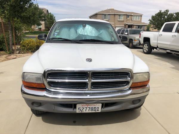 2001 Dodge Dakota SLT (White) for sale in Palmdale, CA – photo 4