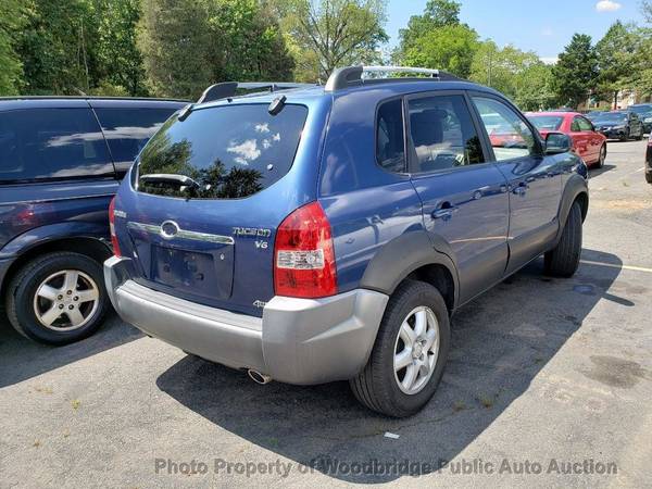 2005 *Hyundai* *Tucson* Blue - cars & trucks - by dealer - vehicle... for sale in Woodbridge, District Of Columbia – photo 4