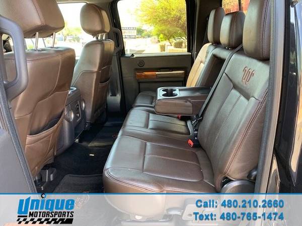 2015 FORD F350 CREW CAB KING RANCH DRW ~ READY TO GO! EASY FINANCING! for sale in Tempe, AZ – photo 13