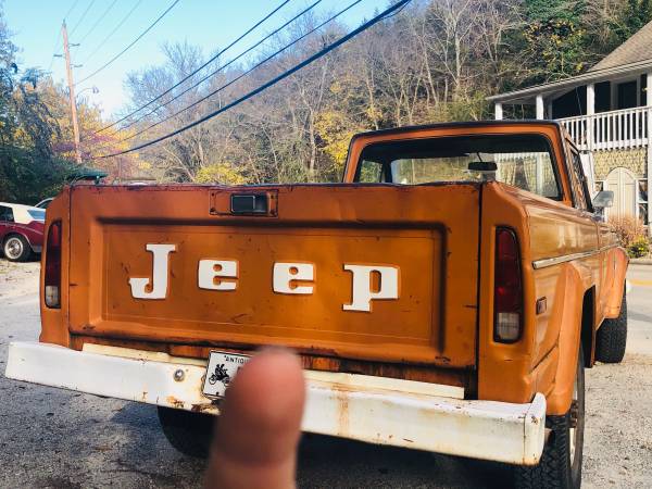 1973 Jeep J4800 4x4 - cars & trucks - by owner - vehicle automotive... for sale in Eureka Springs, AR – photo 5