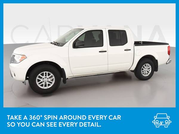 2019 Nissan Frontier Crew Cab SV Pickup 4D 5 ft pickup White for sale in El Paso, TX – photo 3