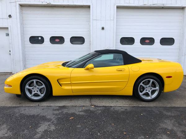 2002 Chevy Corvette Convertible - 6 Speed Manual - Millenium Yellow... for sale in binghamton, NY – photo 11