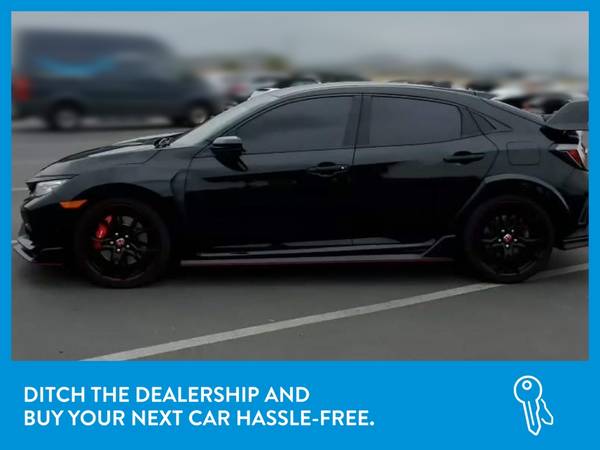 2018 Honda Civic Type R Touring Hatchback Sedan 4D sedan Black for sale in Hartford, CT – photo 4