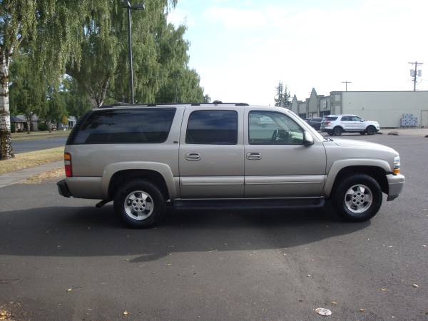 2003 CHEVROLET SUBURBAN LT 4X4 5.3 MOONROOF LEATHER 184K MILES -... for sale in LONGVIEW WA 98632, OR – photo 8