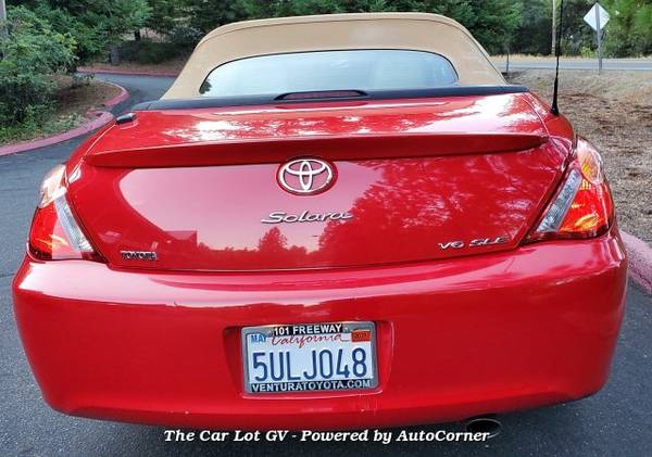 2006 Toyota Camry Solara SLE Convertible - cars & trucks - by dealer... for sale in Grass Valley, CA – photo 6
