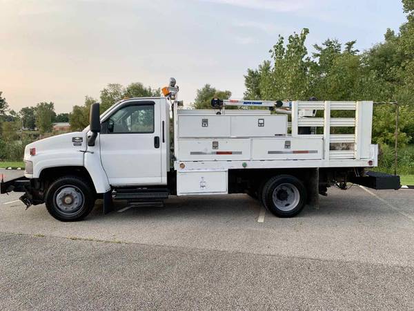 2007 Chevrolet KODIAK C4500 Diesel Dually utility bed with crane... for sale in Akron, PA – photo 2