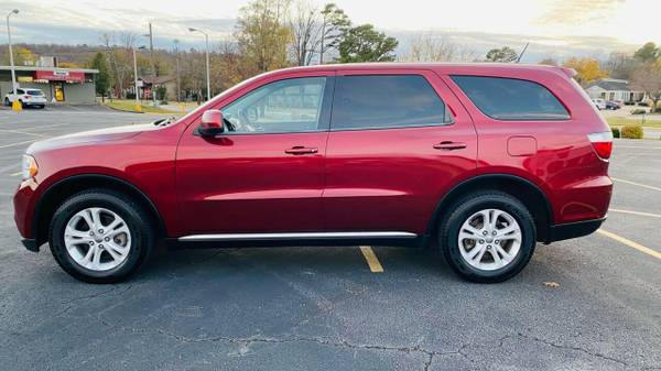 2013 Dodge Durango SXT 4dr SUV suv Burgundy - cars & trucks - by... for sale in Fayetteville, AR – photo 4