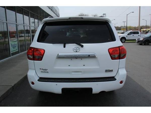 2008 Toyota Sequoia SUV Limited - Toyota White - - by for sale in Green Bay, WI – photo 5