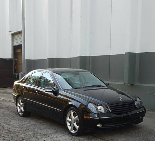 Black 2004 Mercedes Benz C230 Sport/126K/Leather/Automatic for sale in Raleigh, NC – photo 6