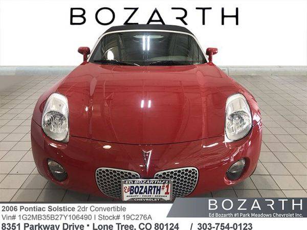 2007 Pontiac Solstice TRUSTED VALUE PRICING! for sale in Lonetree, CO – photo 2