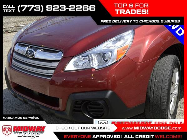 2013 Subaru Outback 2 5i 2 5 i 2 5-i AWD Wagon FOR ONLY 209/mo! for sale in Chicago, IL – photo 10