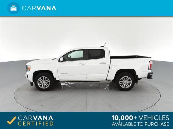 2016 GMC Canyon Crew Cab SLT Pickup 4D 5 ft pickup White - FINANCE for sale in Springfield, MA – photo 7