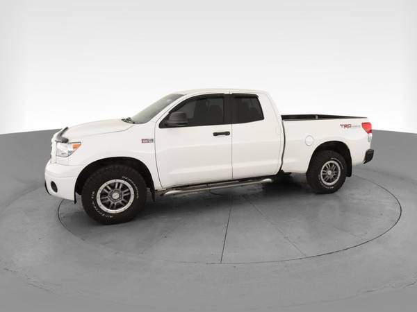 2013 Toyota Tundra Double Cab Pickup 4D 6 1/2 ft pickup White - -... for sale in Atlanta, MA – photo 4