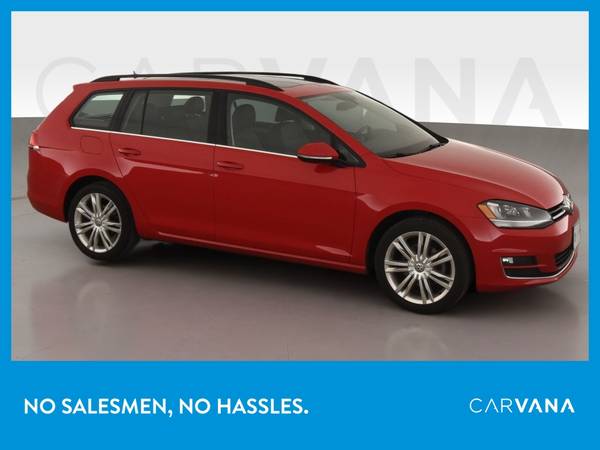 2015 VW Volkswagen Golf SportWagen TDI S Wagon 4D wagon Red for sale in Other, OR – photo 11