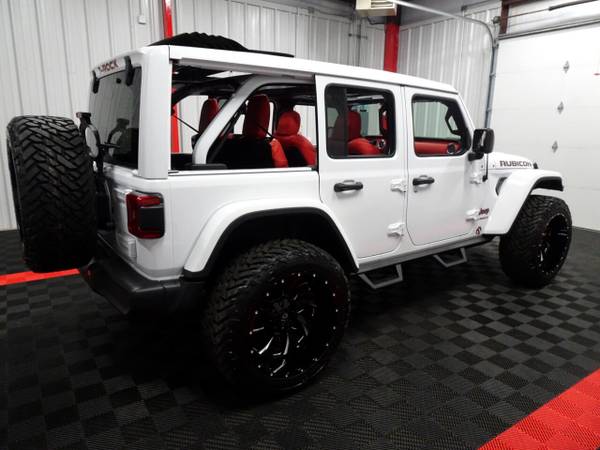 2021 Jeep Wrangler Rubicon T-ROCK sky POWER TOP suv White - cars & for sale in Branson West, AR – photo 5