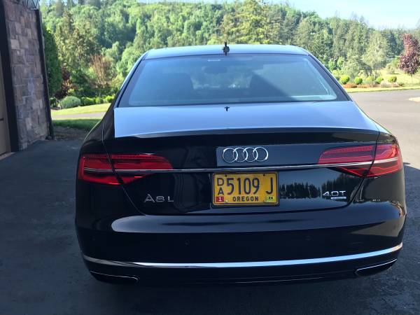 2015 Audi A-8 L 4 0T Quattro Tiptronic Black on Black - cars & for sale in Damascus, OR – photo 12