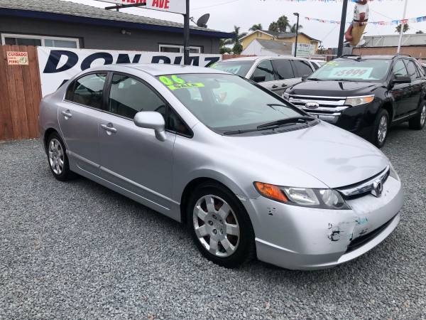 2006 Honda Civic LX - cars & trucks - by dealer - vehicle automotive... for sale in San Diego, CA – photo 3