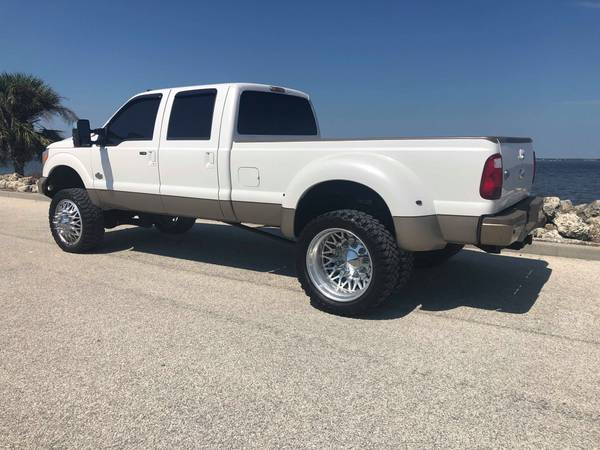 SUPER CLEAN LIFTED KING RANCH F350 DUALLY 6.7 POWERSTROKE DIESEL for sale in Boca Raton, FL – photo 2