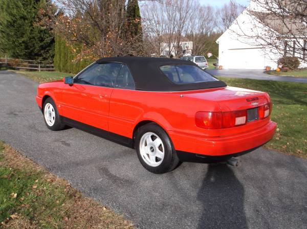 1994 AUDI CABRIOLET - cars & trucks - by owner - vehicle automotive... for sale in Oxford, PA – photo 7
