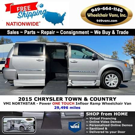 2015 Chrysler Town & Country Touring Wheelchair Van VMI Northstar for sale in Laguna Hills, CA – photo 3