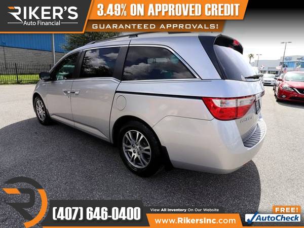 $132/mo - 2012 Honda Odyssey EX-L Passenger Van - 100 Approved! -... for sale in Kissimmee, FL – photo 13