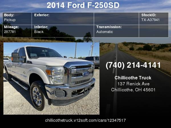 2014 Ford F-250SD Lariat for sale in Chillicothe, OH – photo 24