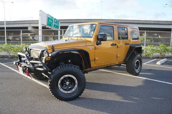 2014 JEEP WRANGLER UNLIMITED SAHARA SPORT 3IN LIFTED HARD TOP 4X4... for sale in Honolulu, HI – photo 3