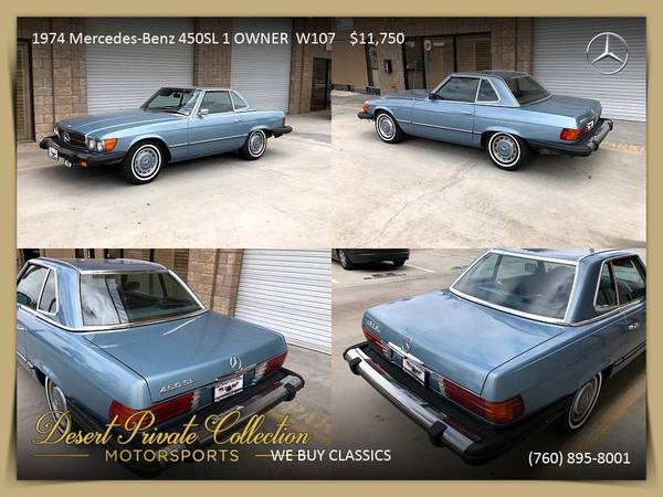 1983 Mercedes-Benz 380SL Low Miles for sale by Desert Private... for sale in Palm Desert , CA – photo 13