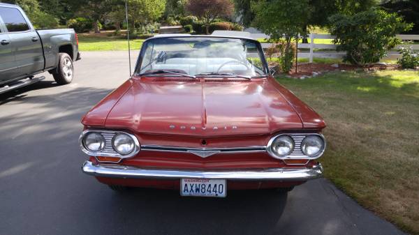1964 Corvair Monza Convertible for sale in Snohomish, WA – photo 2