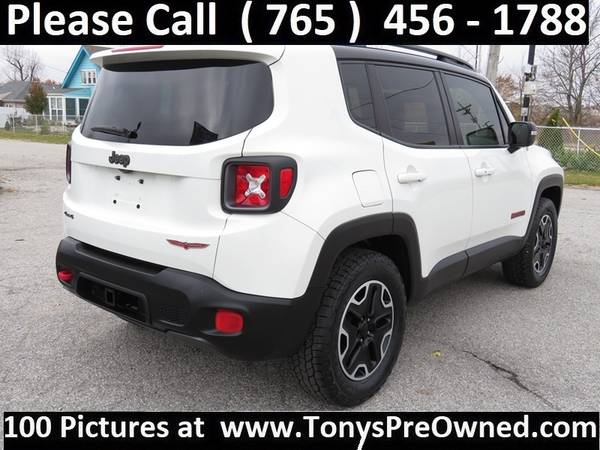 2016 JEEP RENEGADE TRAILHAWK 4X4 ~~~~~ 46,000 Miles ~~~~~ $279... for sale in Kokomo, IN – photo 17