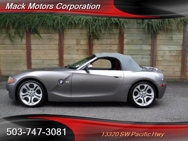 2004 BMW Z4 Premium PKG Roadster 2-Owners Dream Red Interior 6-Speed S for sale in Tigard, OR – photo 2
